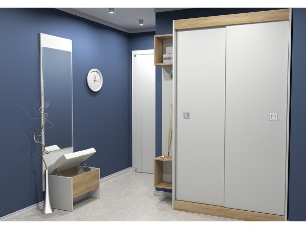 Σύνθεση εισόδου ξύλινη ARTSTIN 2 205x211x41 DIOMMI 42-017